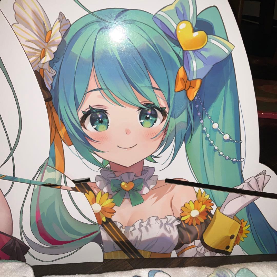 初音ミク タオルくじ