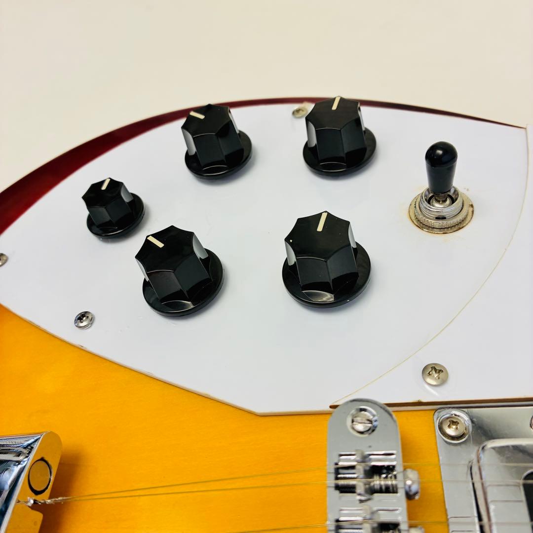 リッケンバッカー風 12弦ギター レフティ 24フレット