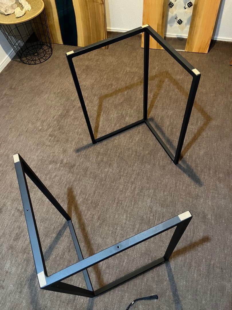 レジンテーブル　タモ　1710×700×30