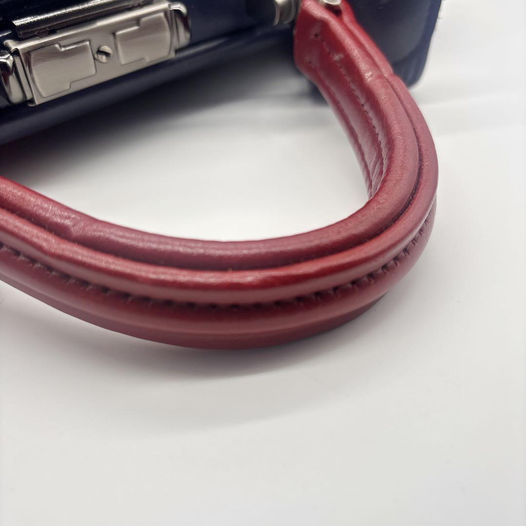 美品 YOUTA ヨータ ダレスバッグ 豊岡鞄 ビジネス リュック ネイビー