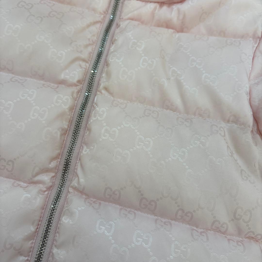 お値下げ中！GUCCI ピンク ダウンコート 18/24m