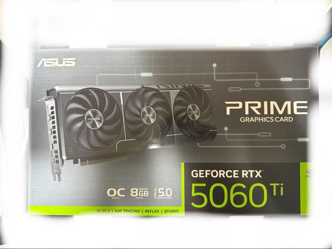 グラフィックボード・グラボ・ビデオカード ASUS Prime rtx5060ti 8G