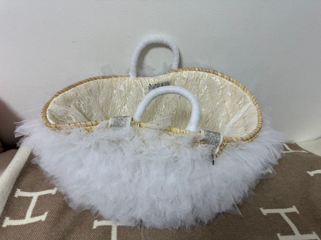 ⭐️itdogs⭐️キャリーバッグ⭐️キャンディバッグ⭐️ホワイト