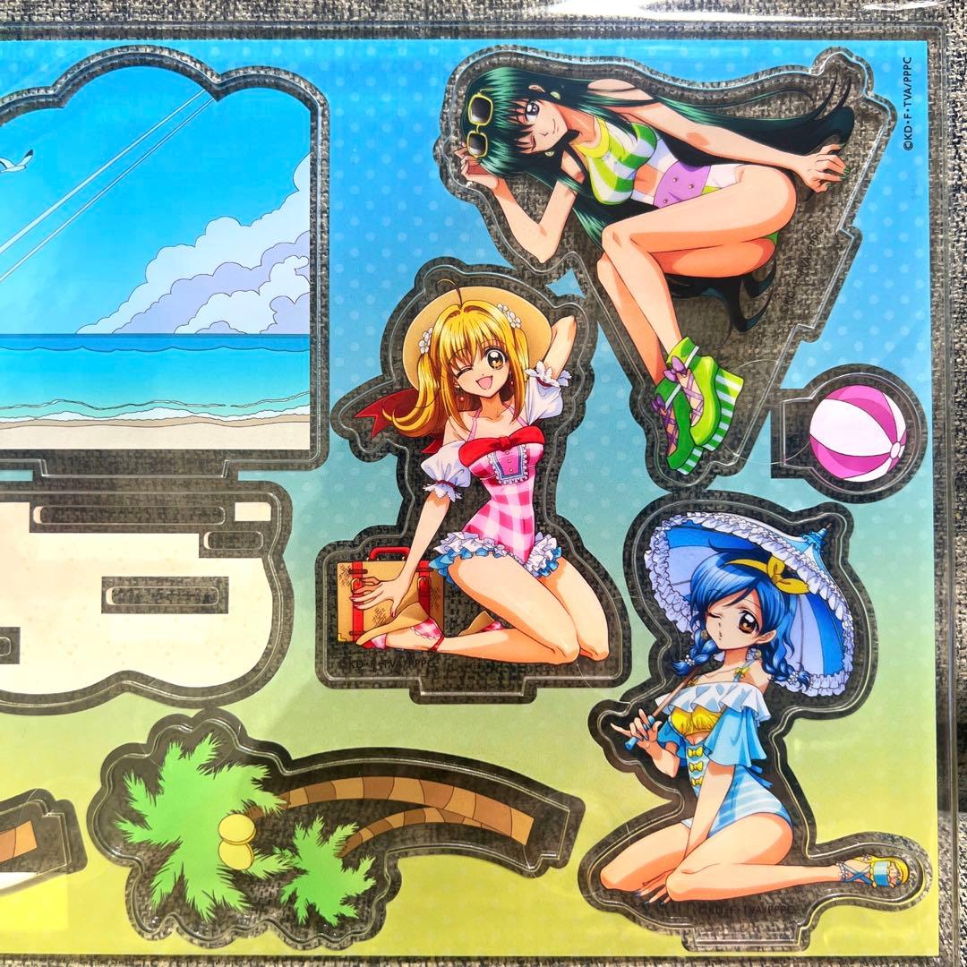 ぴちぴちピッチ　るちあ　波音　リナ　アクリルジオラマ　まるくじ