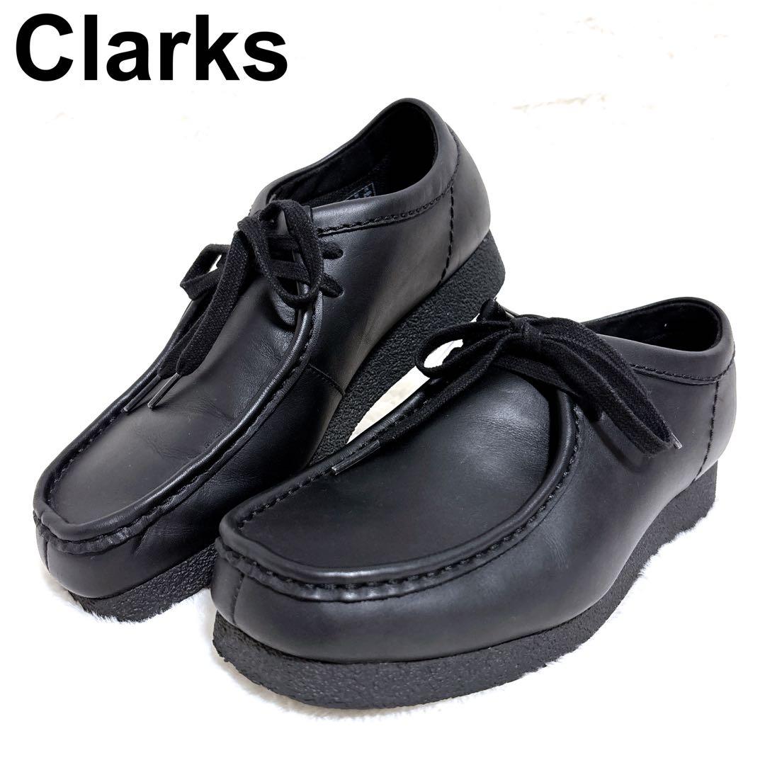 【美品】 CLARKS クラークス　ワラビーエヴォ ウォータープルーフ　シューズ
