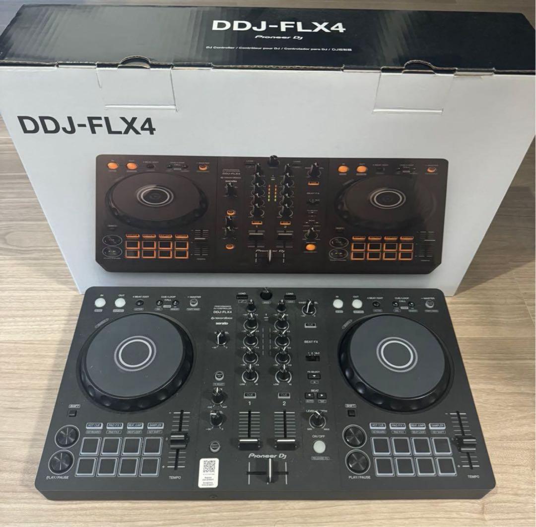 怒*ド様 Pioneer DJ DDJ-FLX4 コントローラーとスピーカーセッ