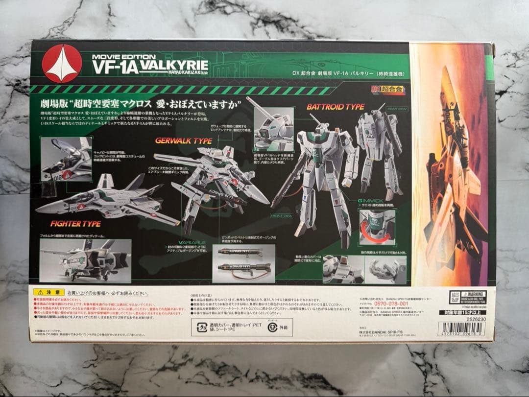 DX超合金 劇場版 VF-1A バルキリー （柿崎速雄機）