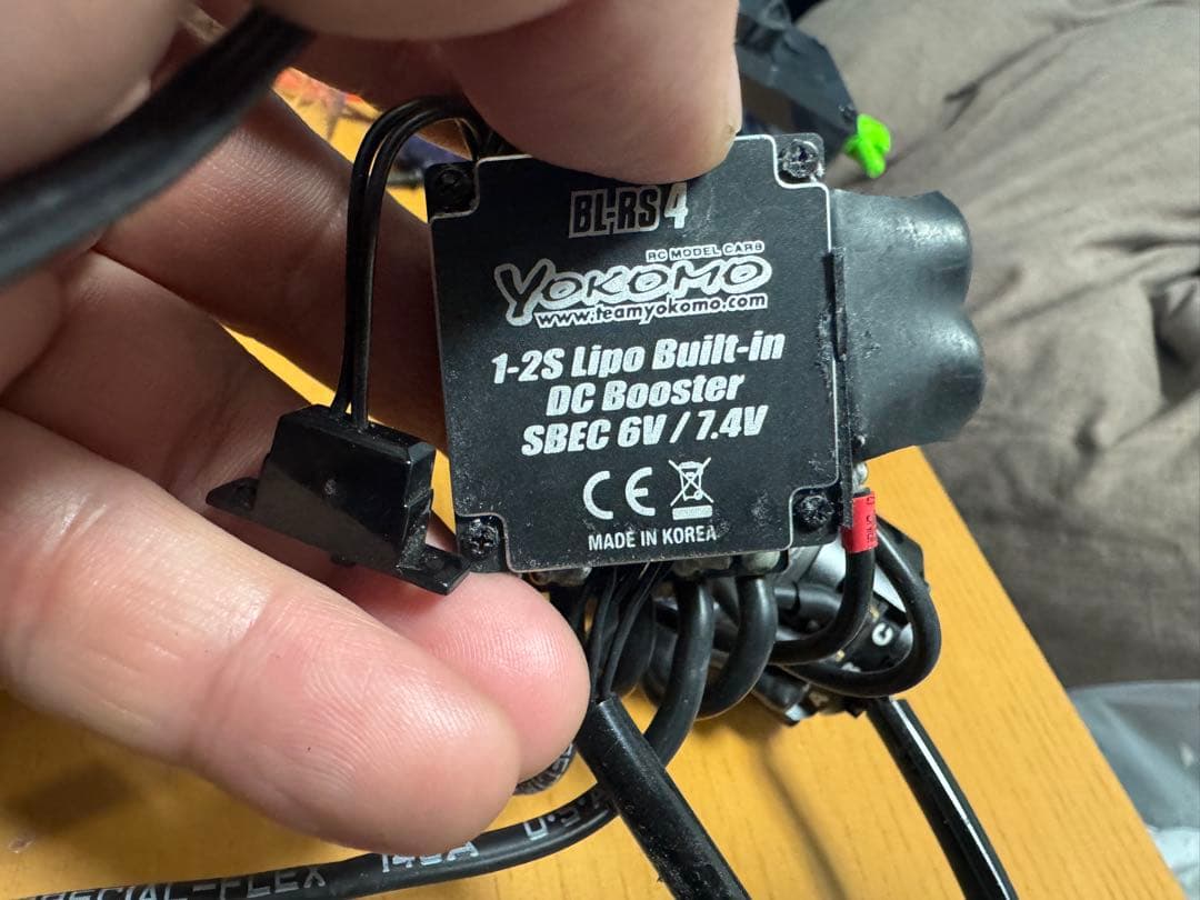 た品　ラジコン　ヨコモ　アンプ、モーターセット