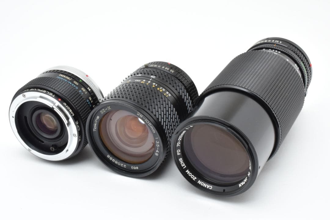 【完動品】Canon A-1 & 美品New FD 70-210mm 豪華セット