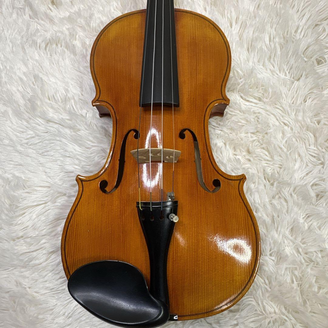 SUZUKI バイオリン No.520 4/4 音響良好 艶あり美品 純正弓付き