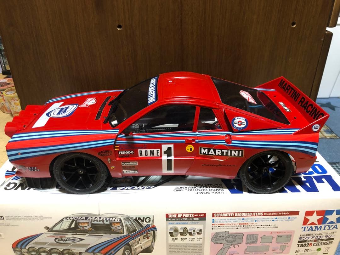 TAMIYA Lancia Martini ラリーカー