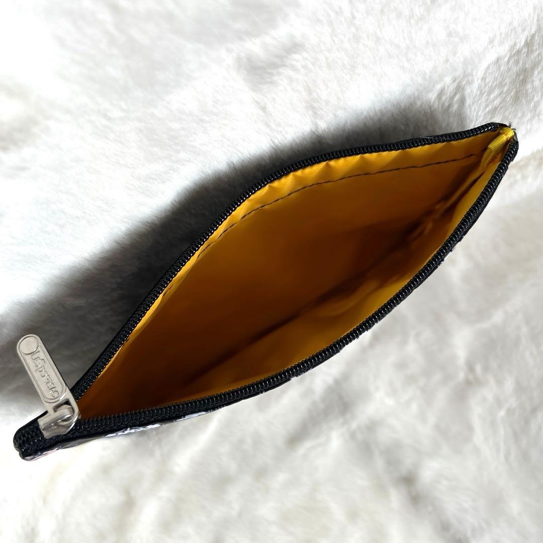 【ポーチ付き】 レスポートサック スヌーピー ショルダー ブラック 黒