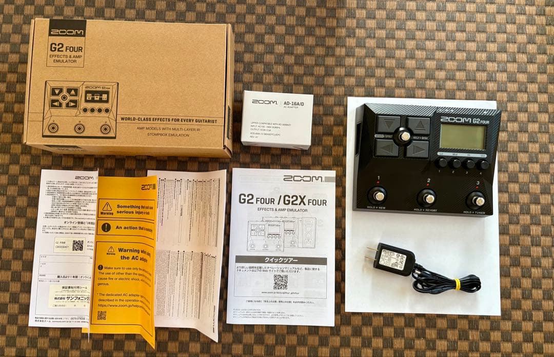 ZOOM G2 FOUR マルチエフェクター＆アンプエミュレーター