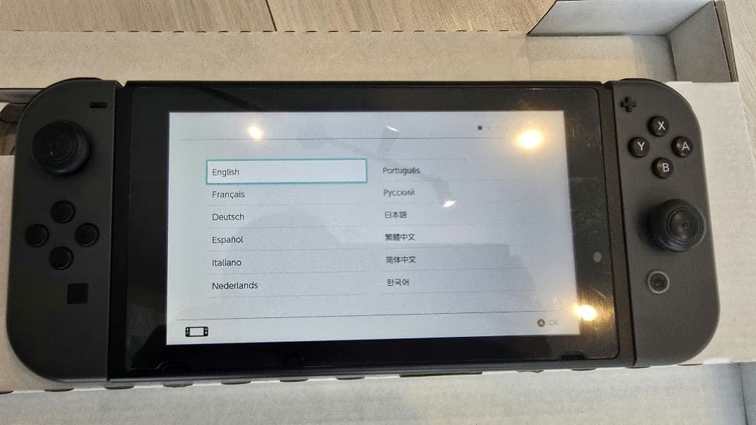 【美品】Nintendo Switch 本体 バッテリー強化版