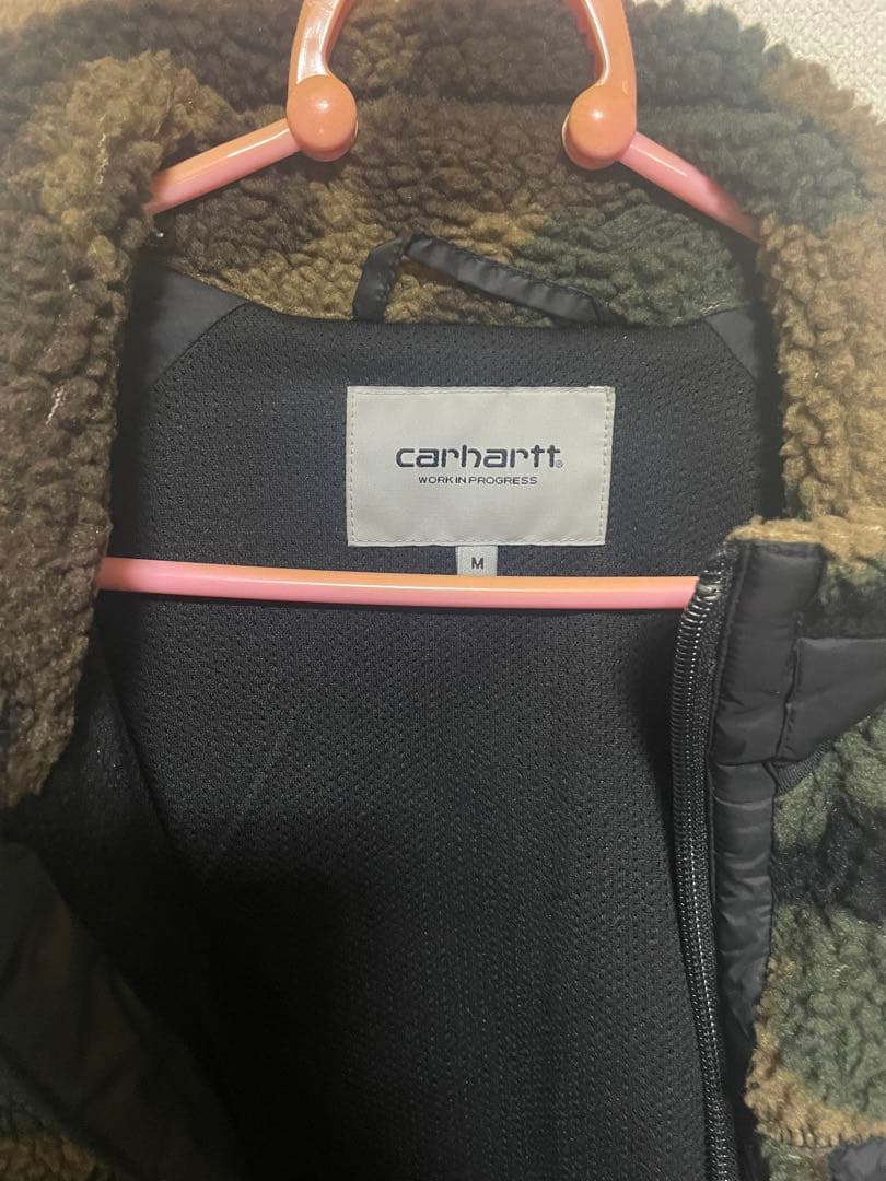 carhartt 迷彩フリース