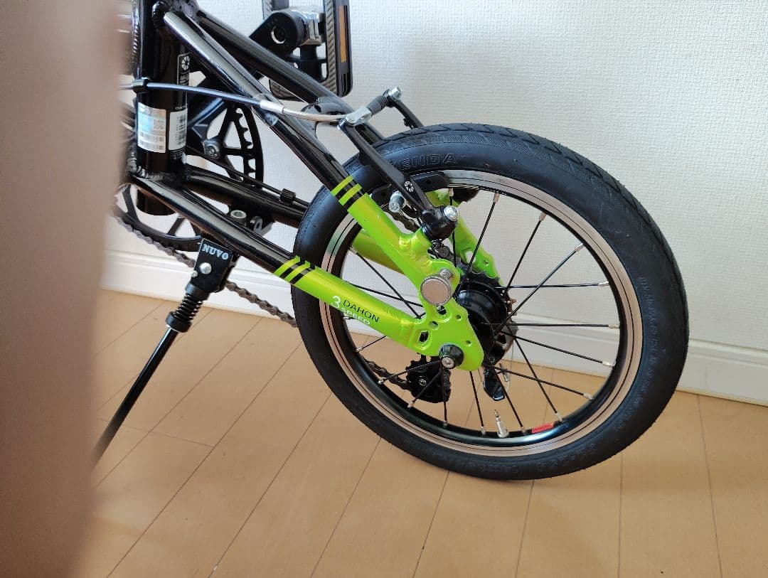 メ*ル様 DAHON K3 2020 限定色 ライムグリーン