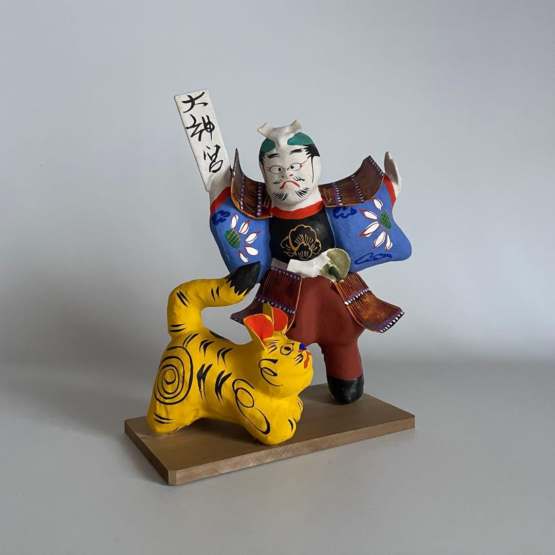 ヴィンテージ 三春張子 郷土玩具 伝統工芸品