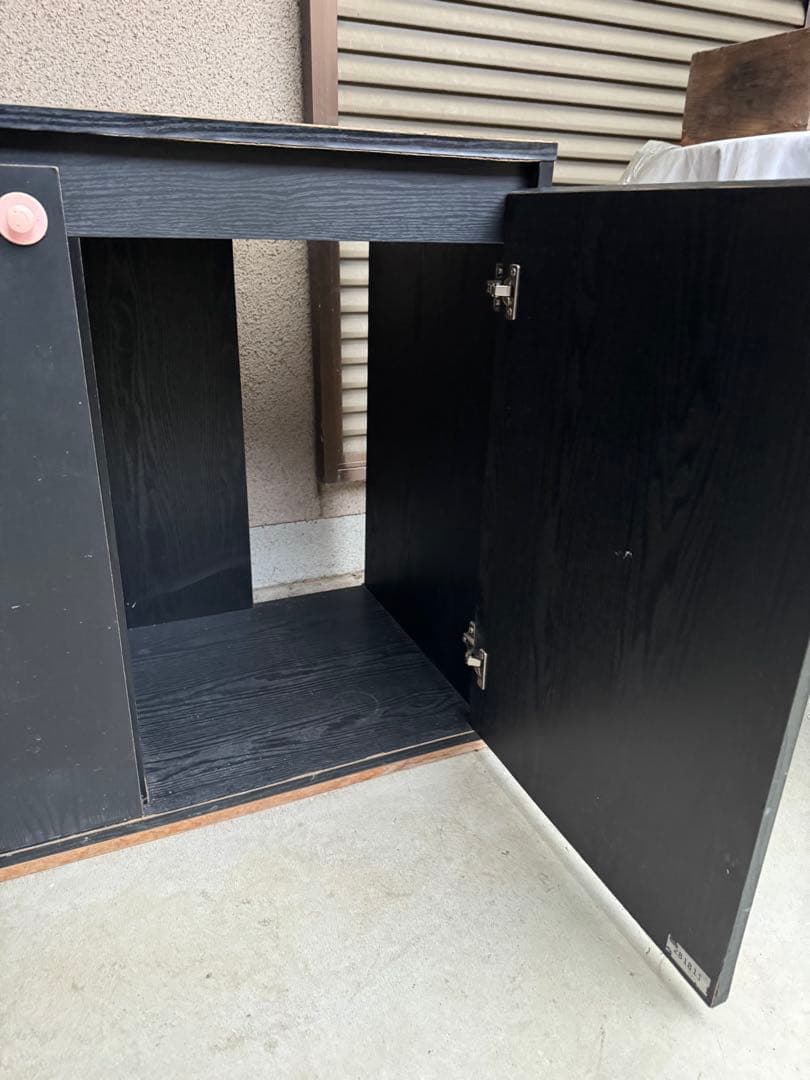 GEX ガラス水槽 900サイズ＋アクアラックウッド900BK