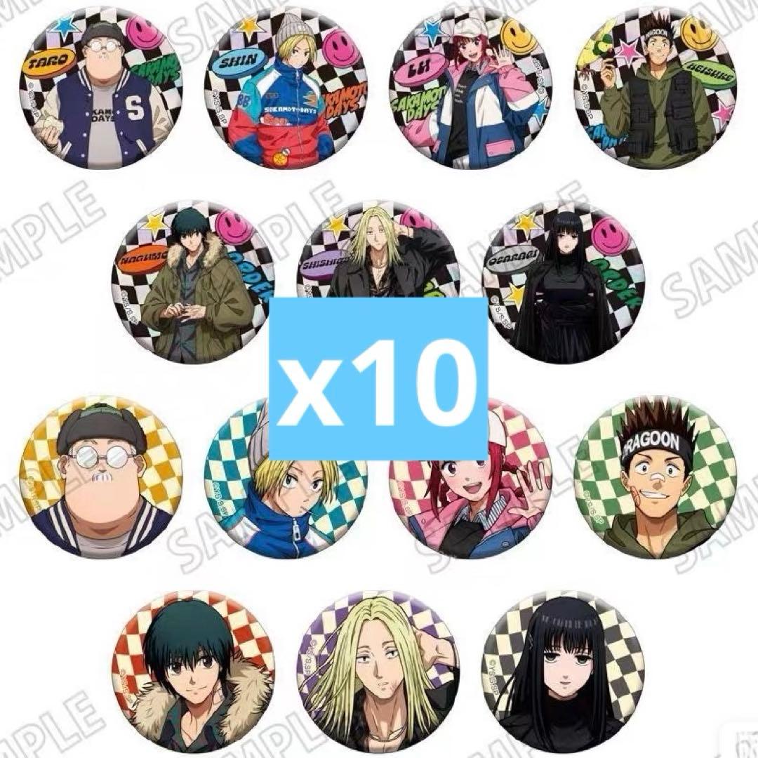 サカモトデイズ ジャンプフェスタ JF2025 メディコス 缶バッジ