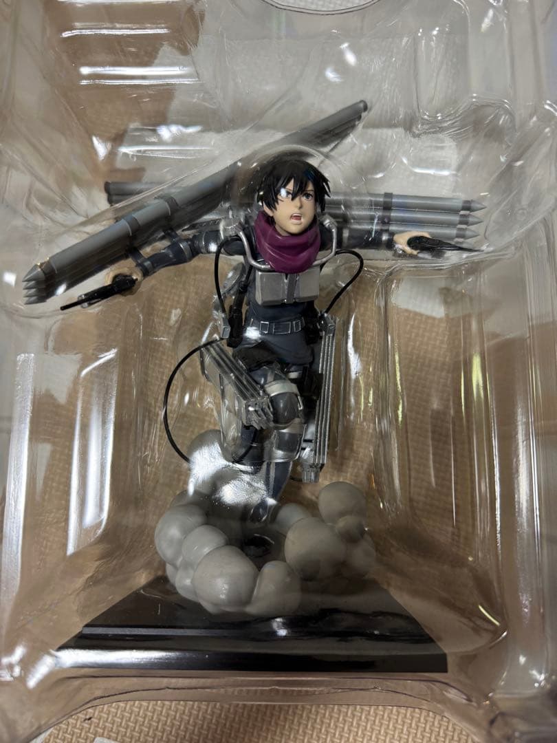 【未使用】進撃の巨人× docomo 500体限定フィギュア ミカサ