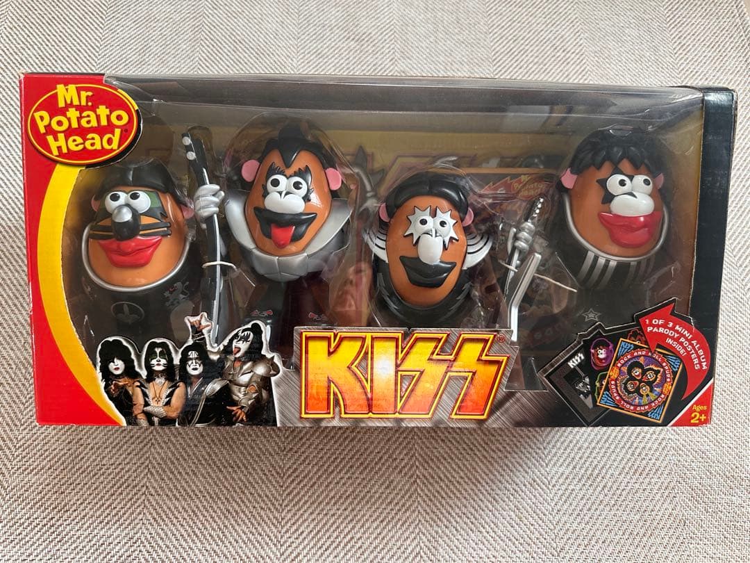短期値引Mr Potato Headポテトヘッドフィギュア4体セットKISSレア