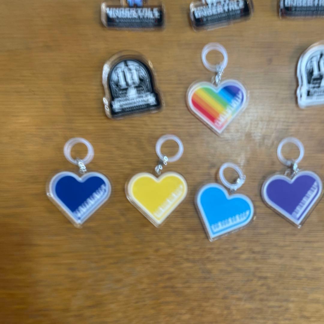 アンダーテール キャラクターキーホルダー 11個セットコンサート