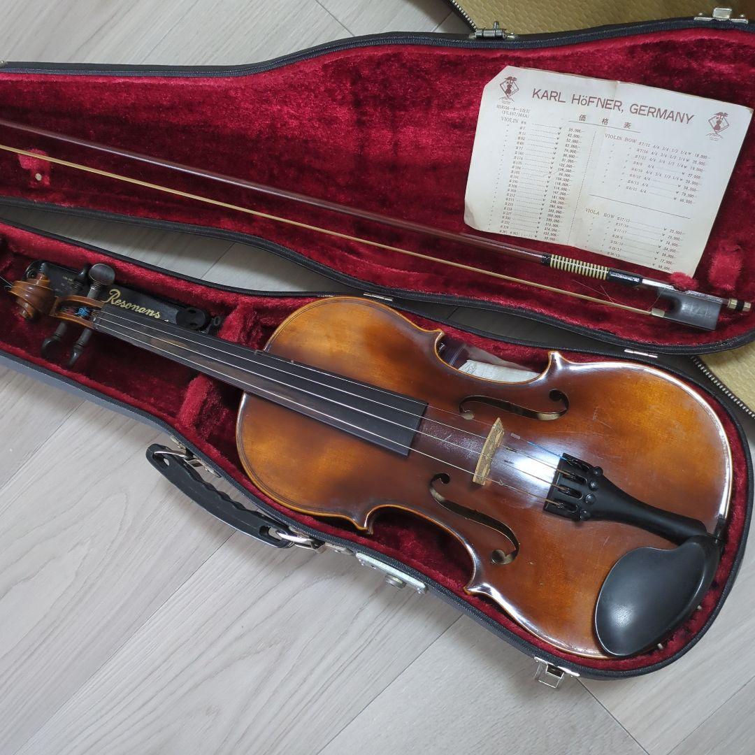 Karl Höfner バイオリン1式