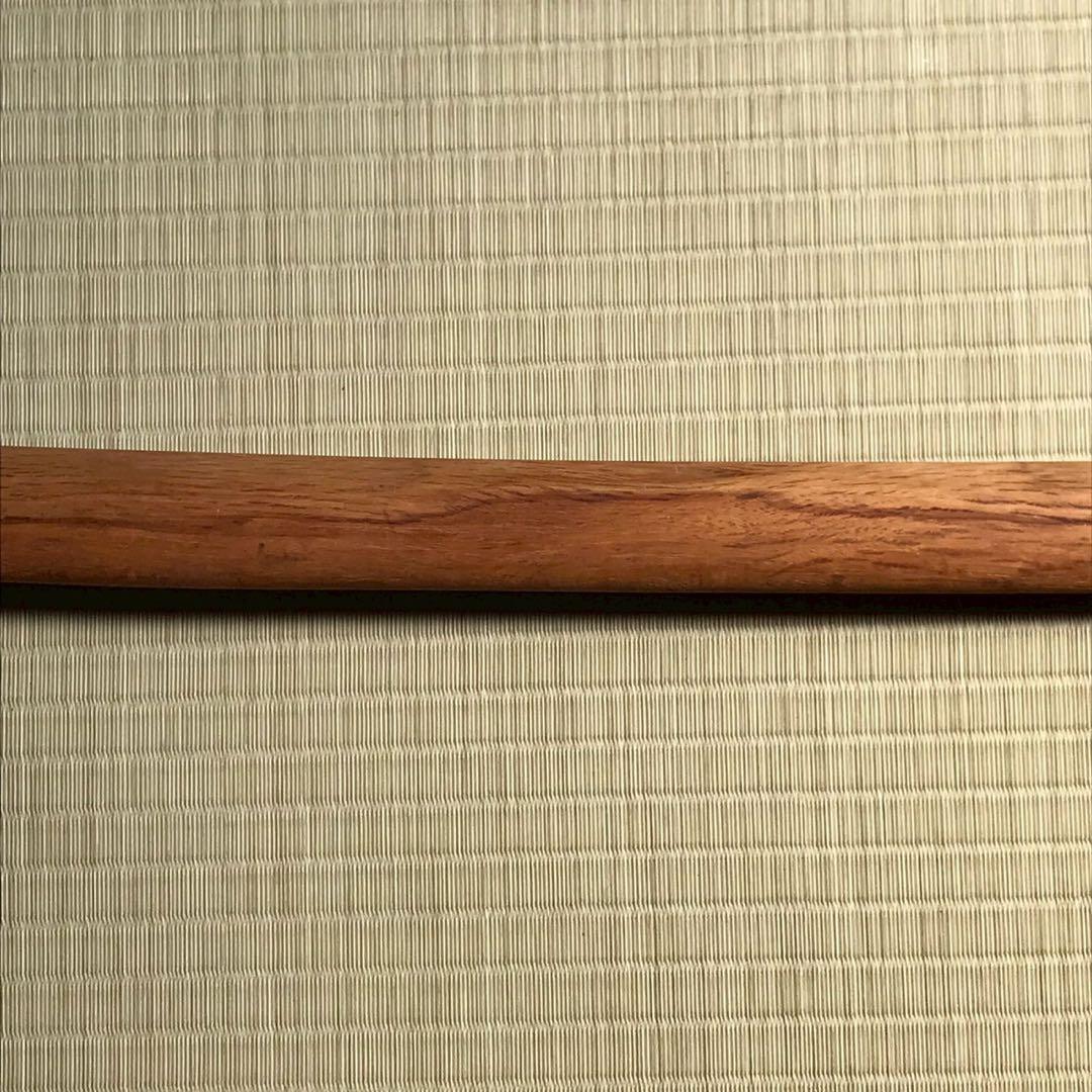 Js5 赤樫 木刀 模造刀 2本セット 脇差　白鞘 昭和レトロ