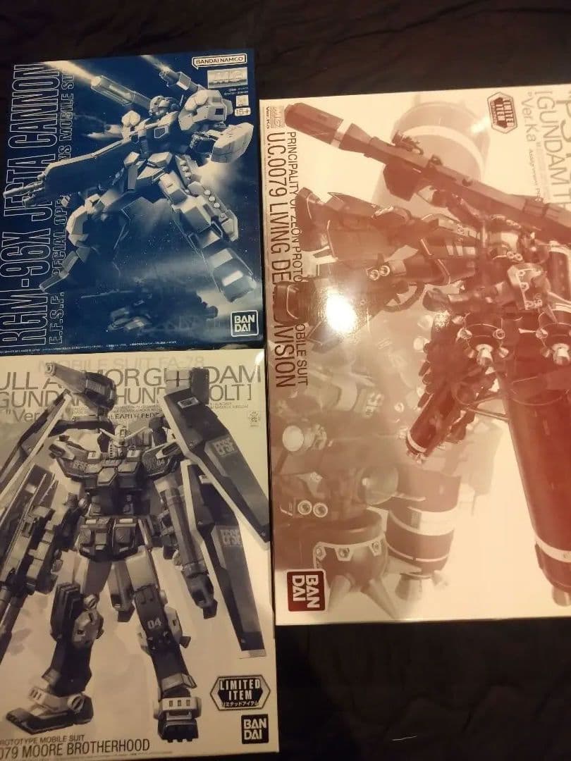 MG FAガンダム サイコザク ジェスタキャノン メカニカルクリア 未組立