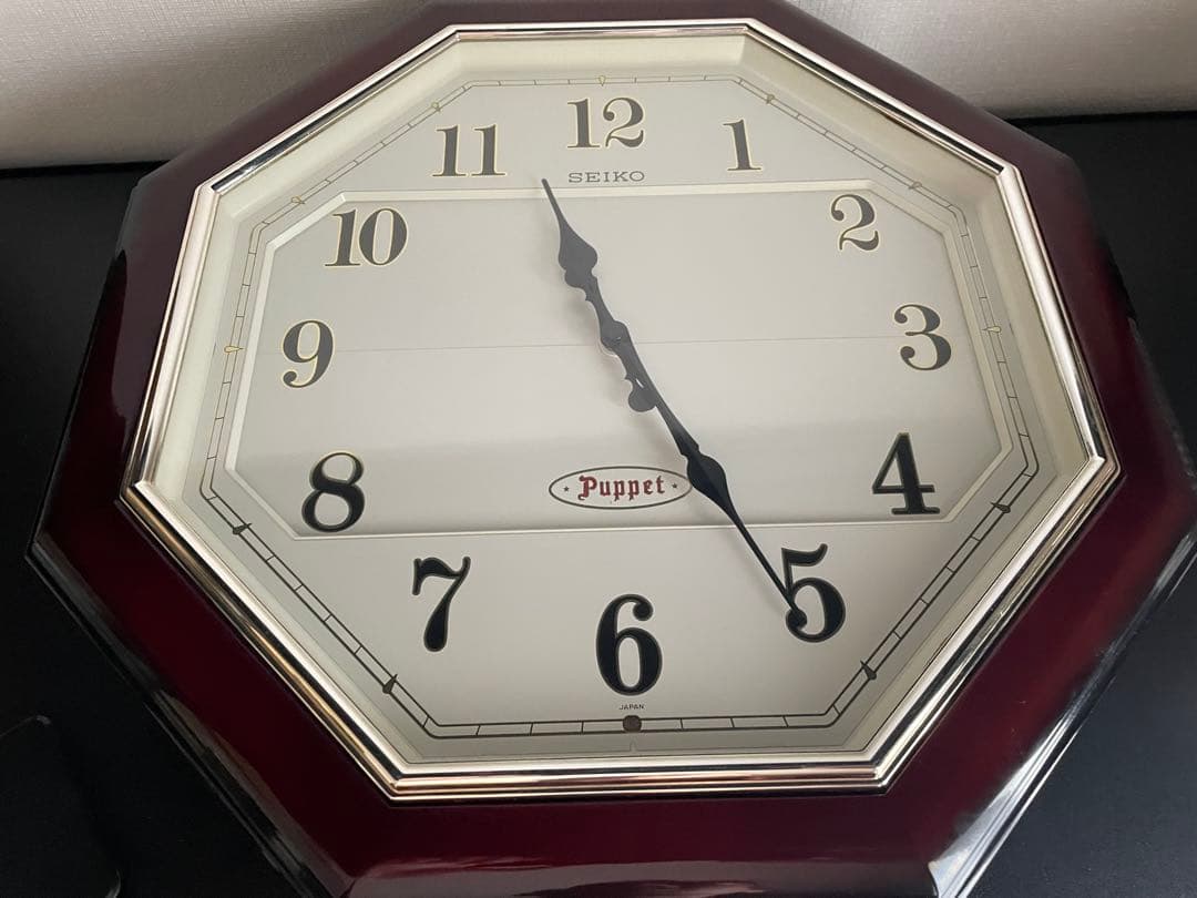 SEIKO セイコー からくり時計 PUPPET パペット 動作品 RE522B
