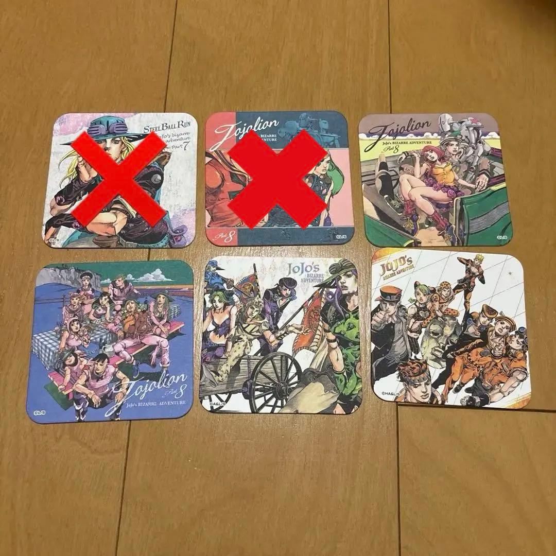 ジョジョの奇妙な冒険　コースターセット