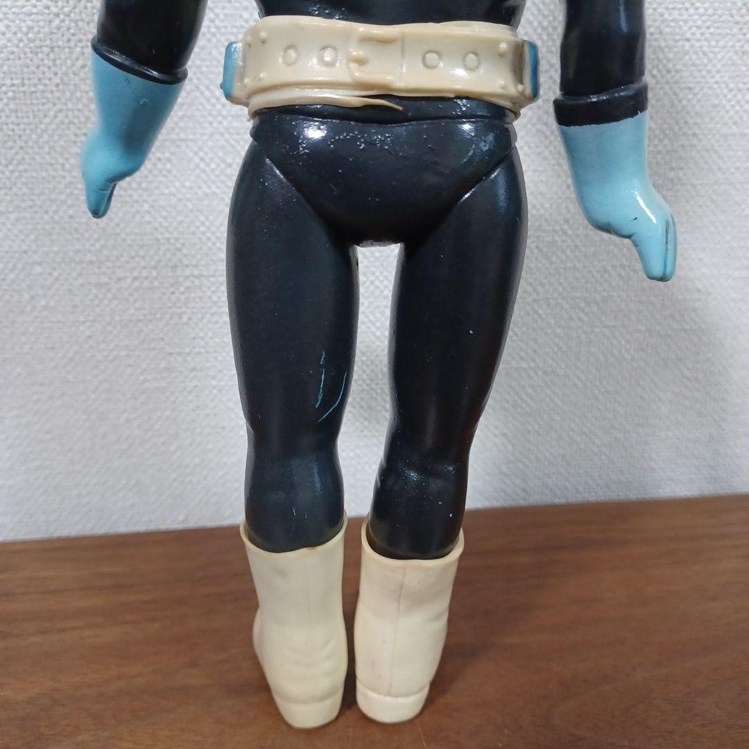 無版権　パチもの「仮面ライダー」風の面取れ希少ソフビフィギュア