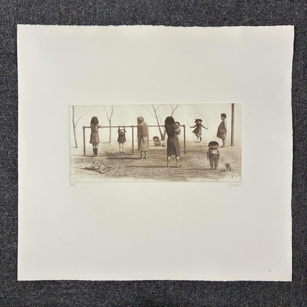 美品 相笠昌義 銅版画集「女・時の過ぎゆくままに」全8枚揃 完品 直筆サイン入り