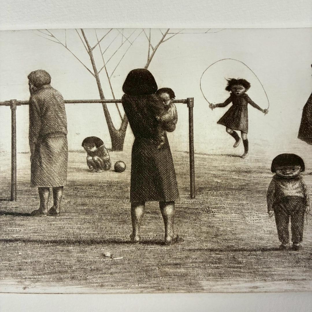 美品 相笠昌義 銅版画集「女・時の過ぎゆくままに」全8枚揃 完品 直筆サイン入り