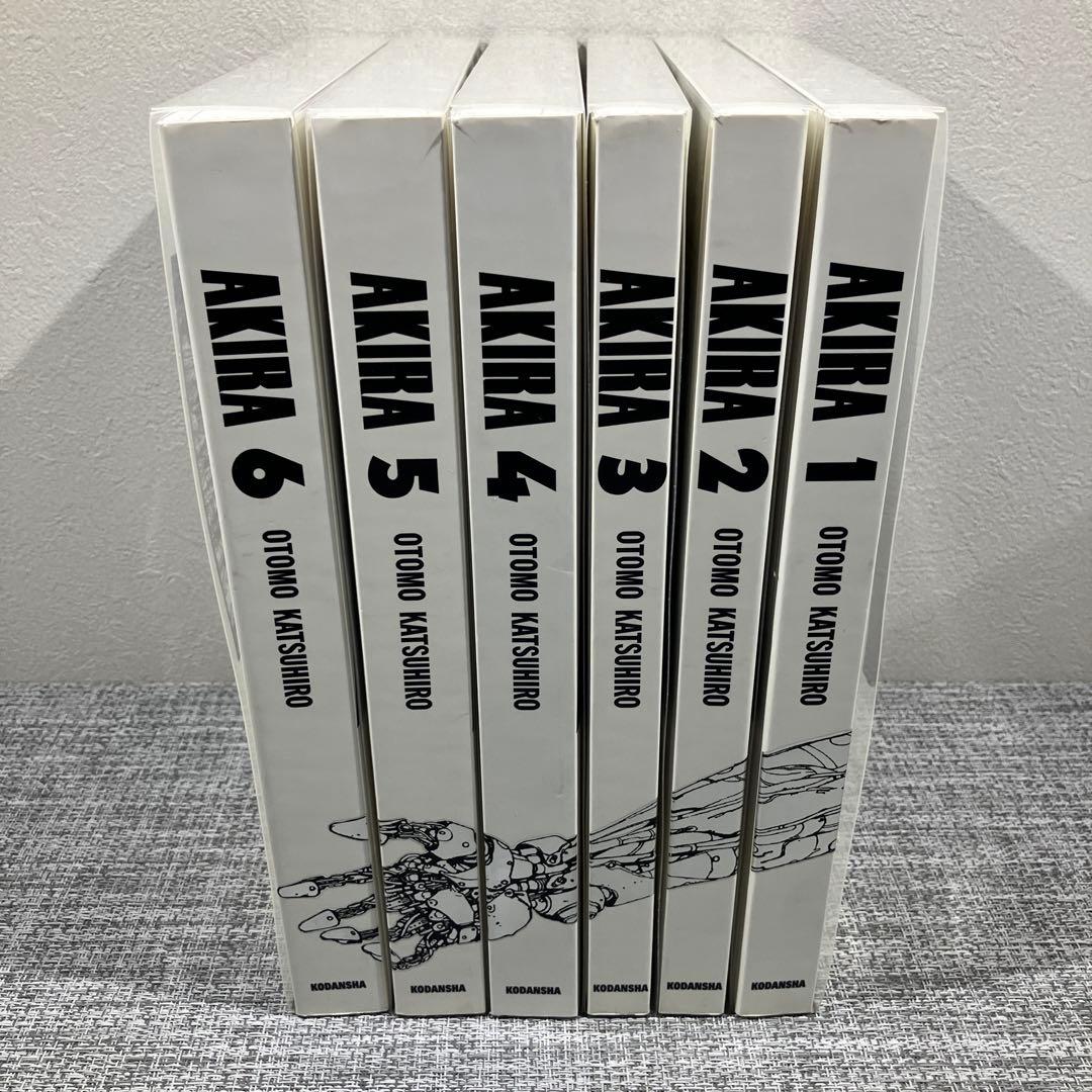 AKIRA 総天然色 全6巻セット 全巻初版 大友克洋