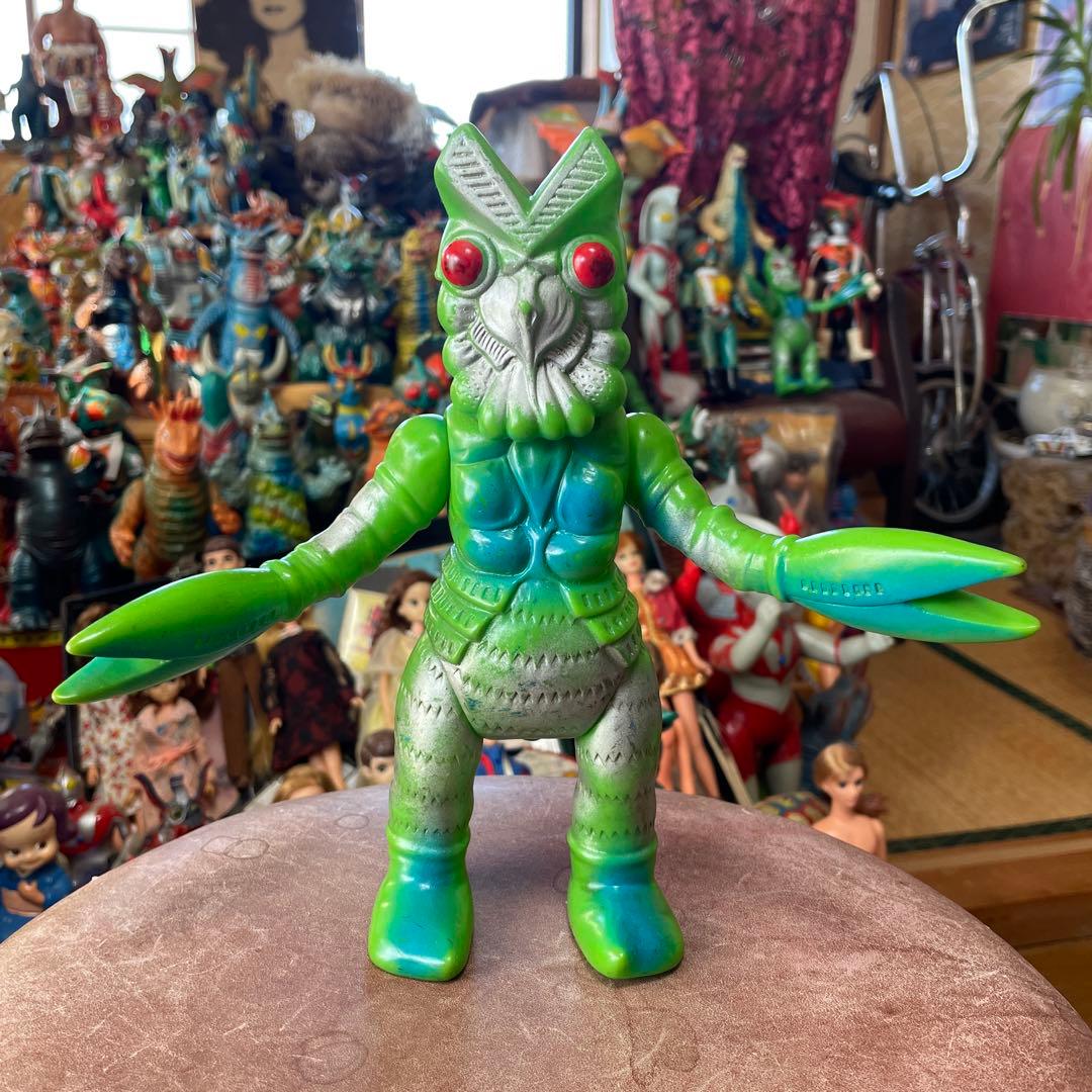 当時物　バルタン星人　スタンダードサイズ　ブルマーク