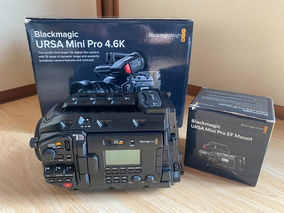 【ジャンク】Blackmagic URSA mini pro 4.6k