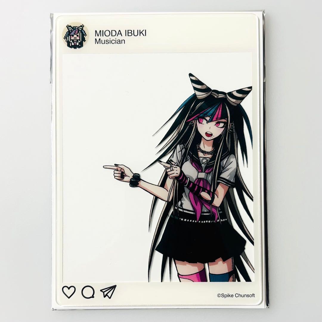 スーパーダンガンロンパ2 アクリルフォトカード SNS風 クリアカード 澪田唯吹