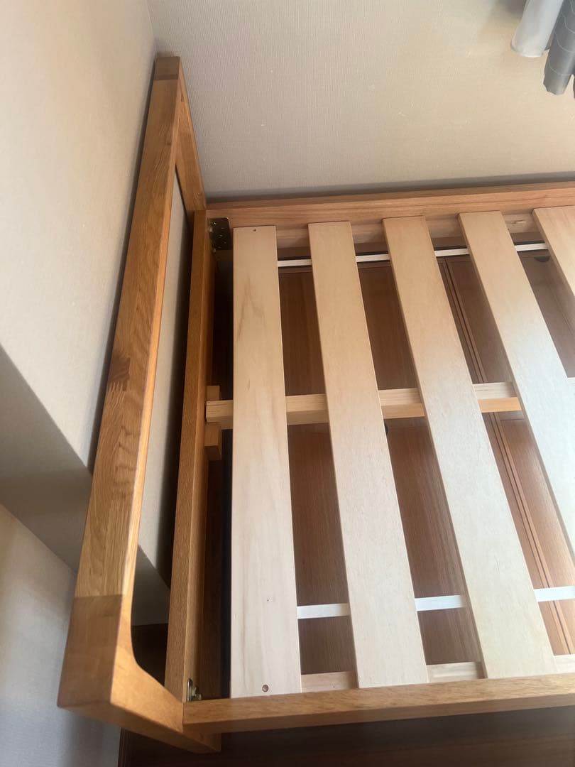 アクタス FOPPISH オーク材シングルベッドフレーム