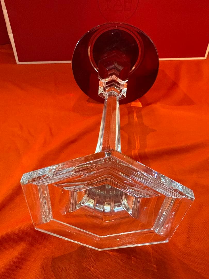 Baccarat バカラ　My Fire マイファイヤー　赤色 ガラス製品