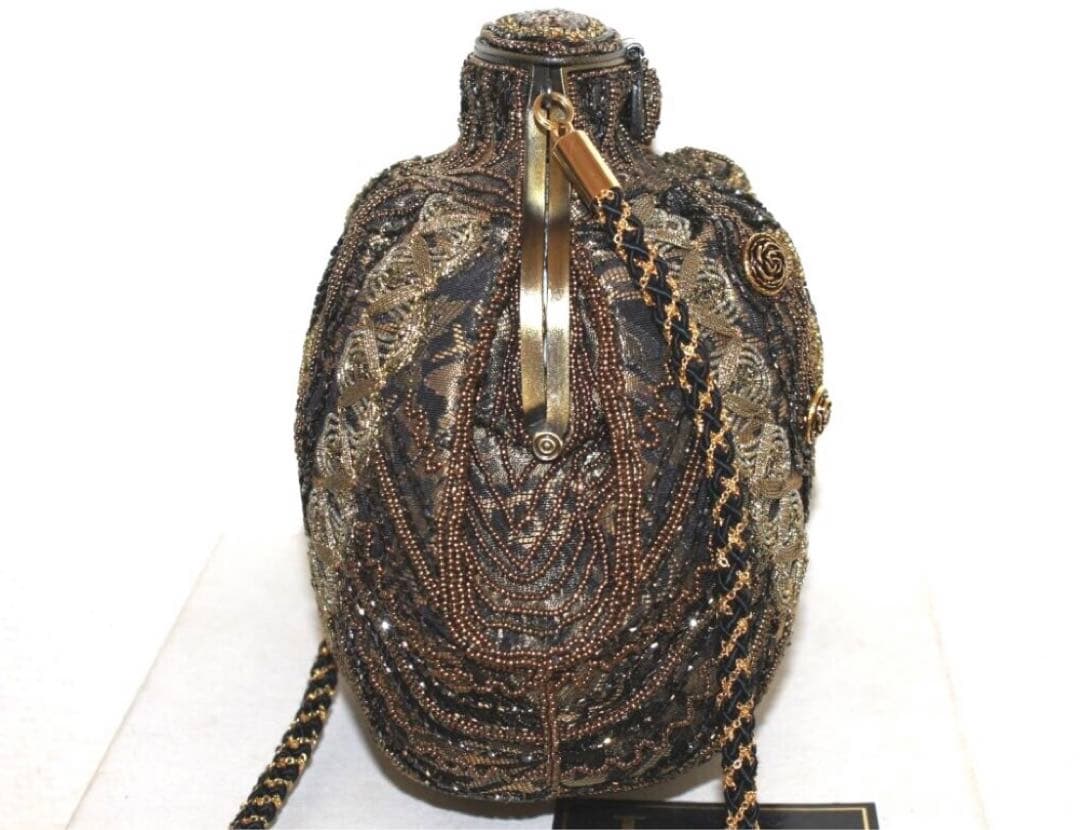 LUMYはしもと ビーズバッグパーティーバッグ ショルダー 皇室御用達 美品