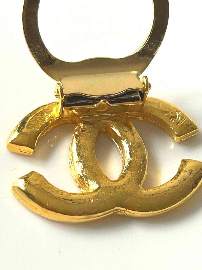 【CHANEL・シャネル】スカーフリング　スカーフ留め　ヴィンテージ