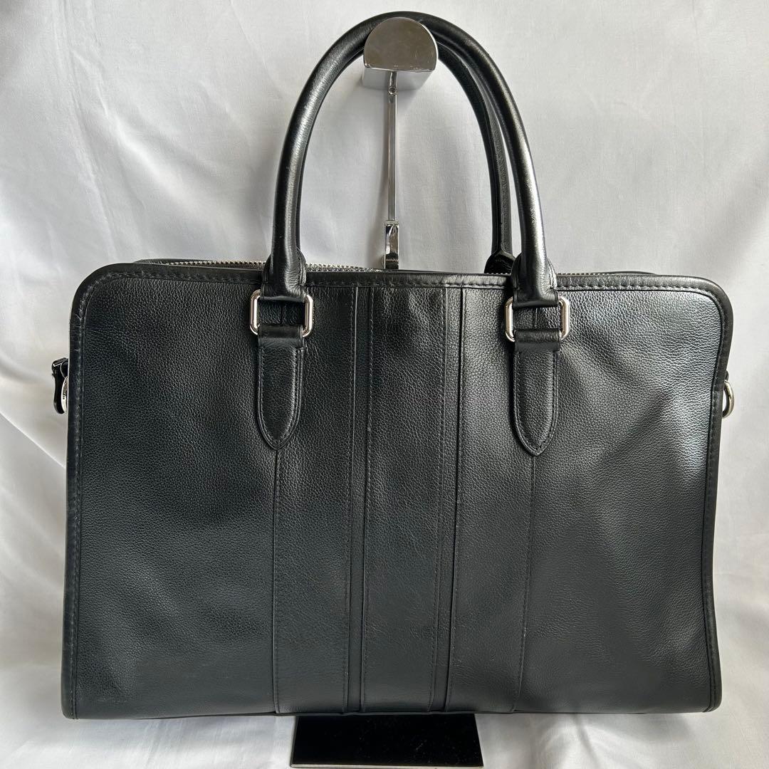 【美品】COACH コーチ ボンドビジネスバッグ 2way 黒 F72309