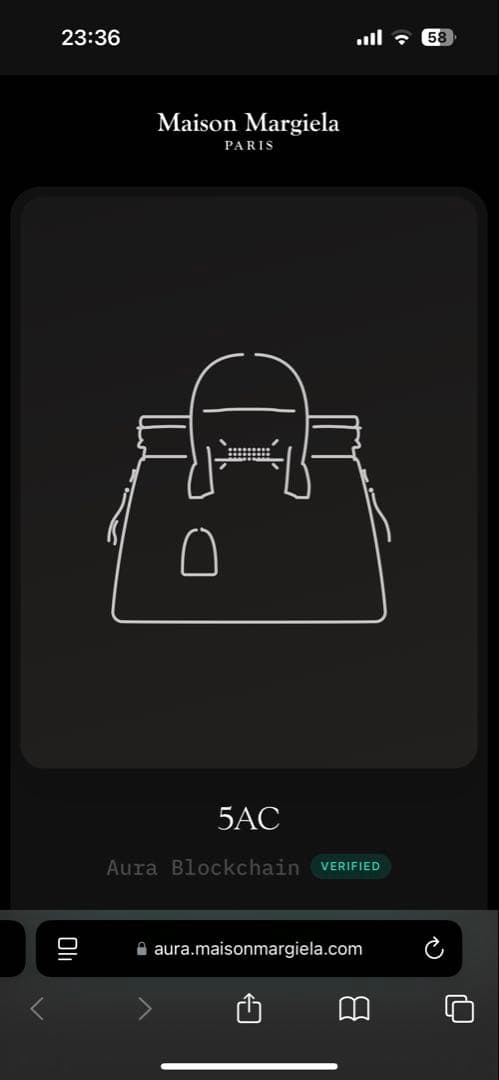 Maison Margiela 5ac ミニ　さ