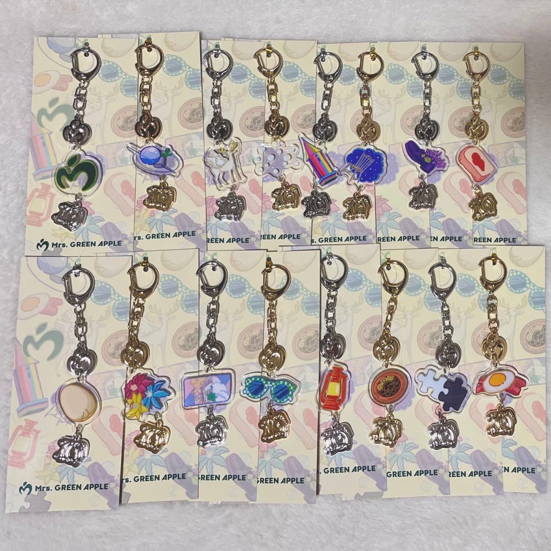 Mrs. GREEN APPLE ミセス　ランダムチャームキーホルダー　全16種