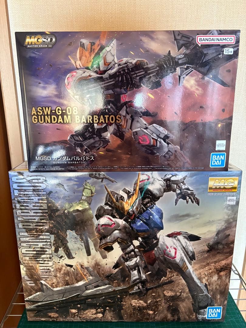 MGバルバトス MGSDバルバトス　HGバルバトス セット