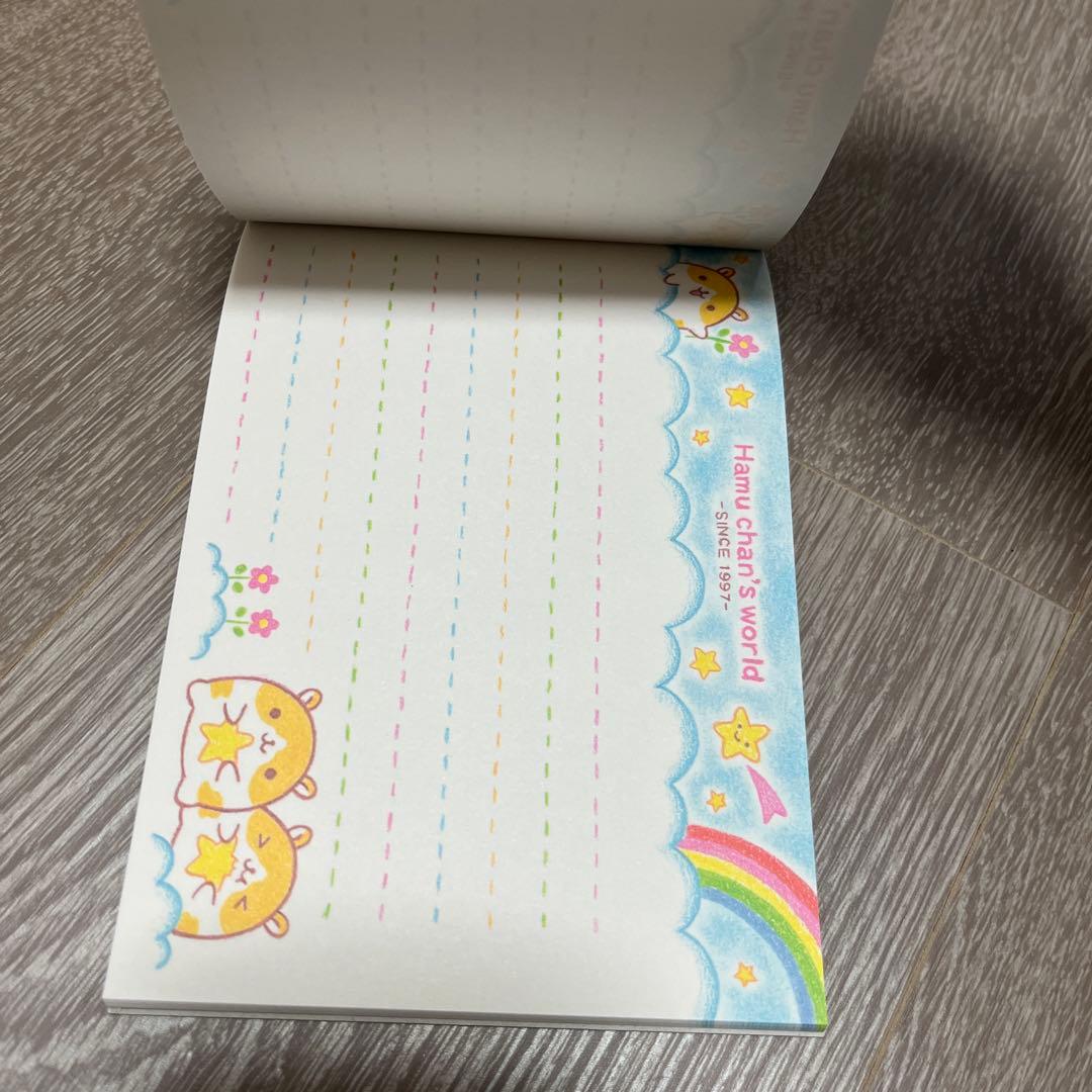 平成レトロ　メモ帳　ハムスター　CRUX