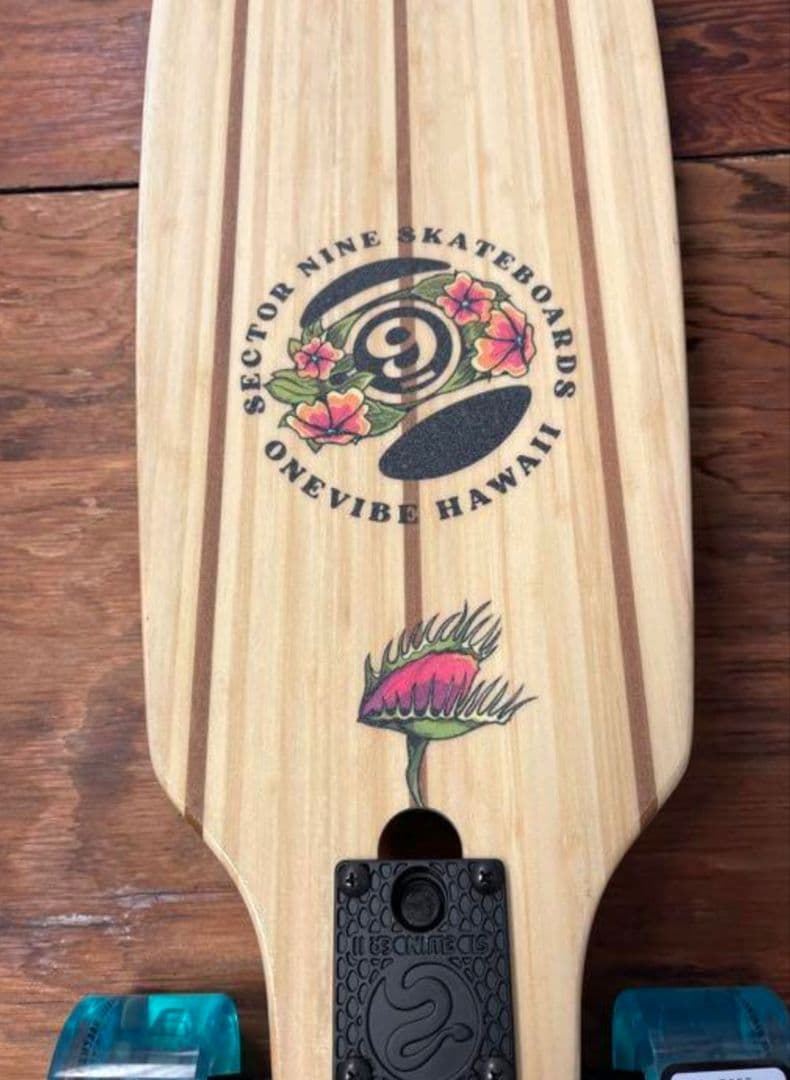 スケートボード　SECTOR9 LONGBOARD カービング　バンブー未使用品