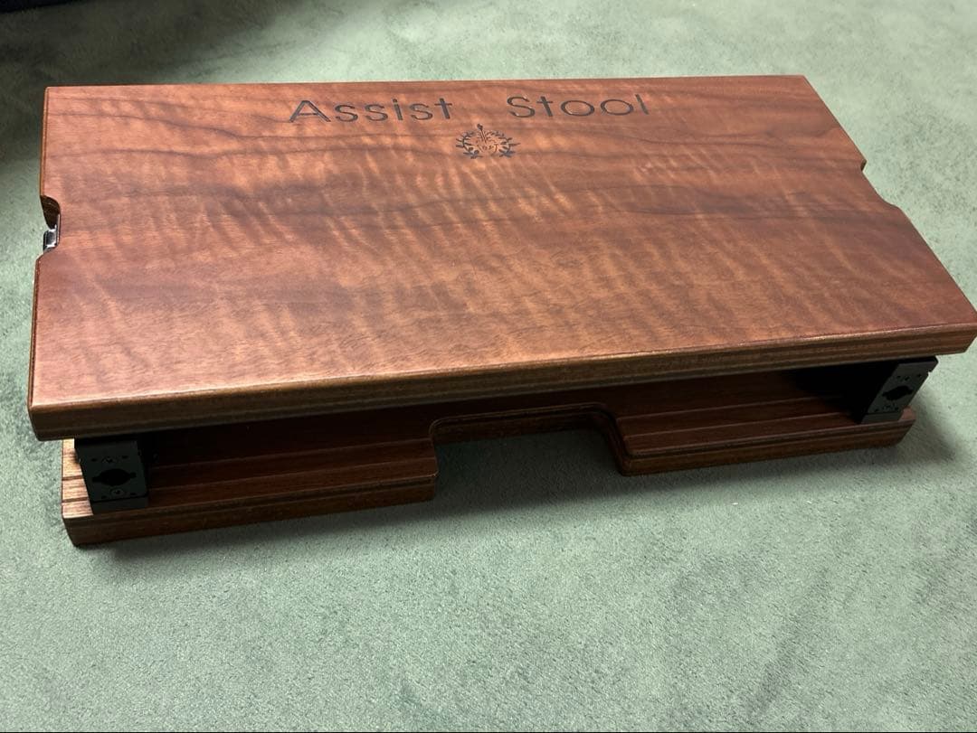 吉澤 ピアノ足台　アシストスツール & アシストペダル　キャリングケースつき