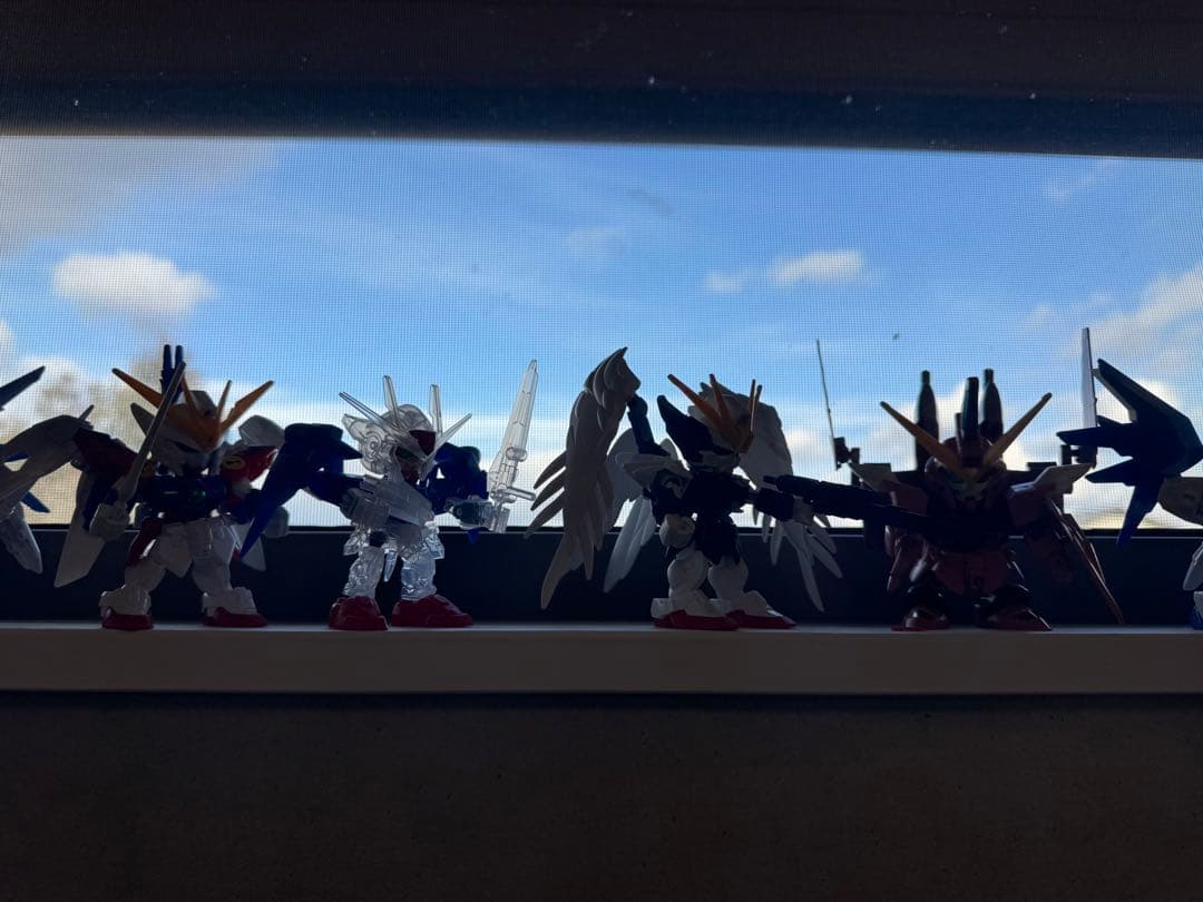 SDガンダム　完成品　デスティニー　ユニコーン